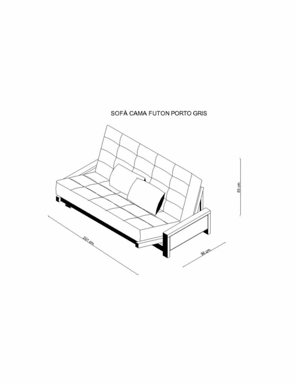 Sofá cama Porto